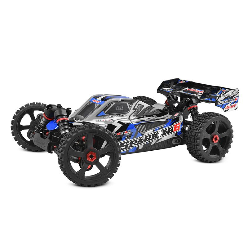 00285-B - Spark XB6 1/8 6S Basher Buggy, RTR, Blue