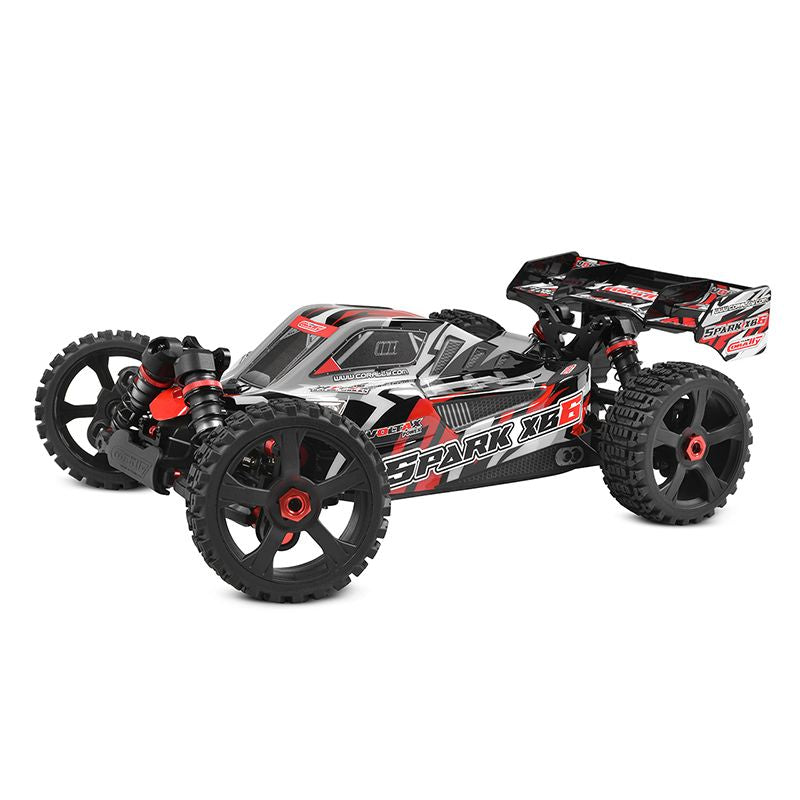 00285-R - Spark XB6 1/8 6S Basher Buggy, RTR, Red