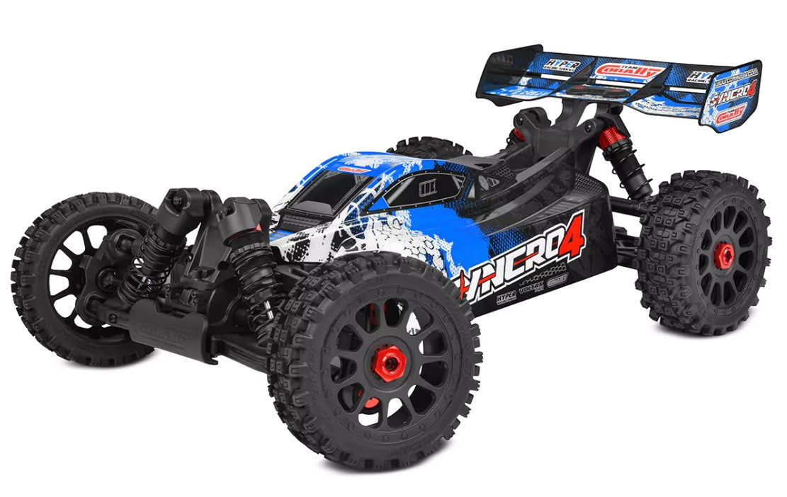 00287-B - Syncro-4 1/8 4S Brushless Off Road Buggy, RTR, Blue