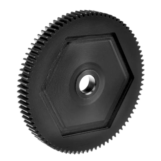 00140-137 - Spur Gear 48DP - 78 Teeth - Slipper Clutch - Composite - 1 pc