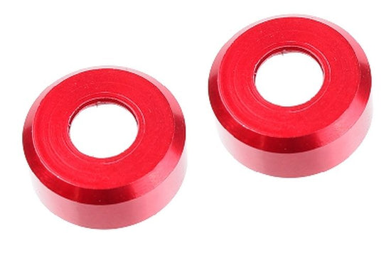 00180-104 - HDA Suspension Arm Insert, Outer, Spacer 2.5mm, Aluminum, Red, 2pcs, for Spark