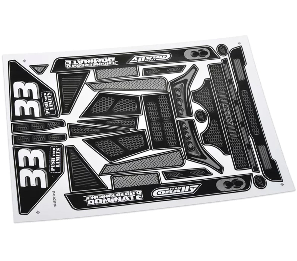00180-125 - Body Decal Sheet - Shiroi - 1 pc