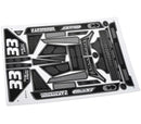 00180-125 - Body Decal Sheet - Shiroi - 1 pc