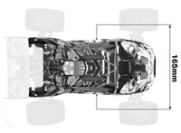 00180-1324 - Polycarbonate Body - Kagama 4 - Clear - Cut - Decals - 1pc