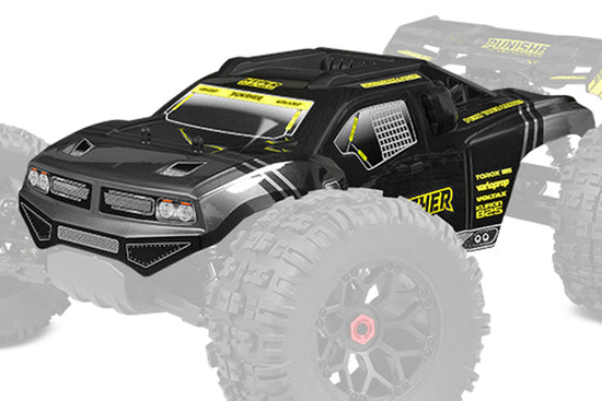 00180-388 - Team Corally Polycarbonate Body Punisher XP Painted Cut