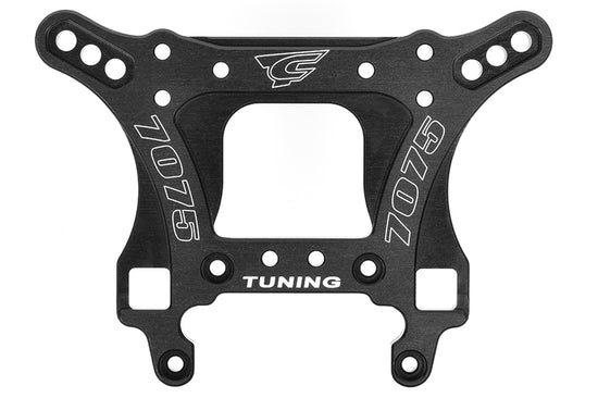 00180-420 - Shock Tower - Front - Swiss Made 7075 T6 - 5mm - Hard Anodized - Black