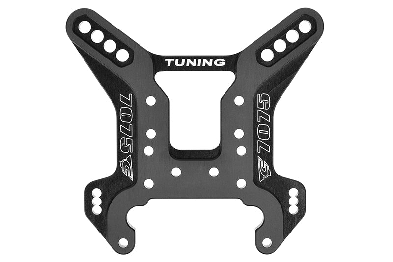 00180-423 - Shock Tower - Rear - Swiss Made 7075 T6 - 5mm - Hard Anodized - Black
