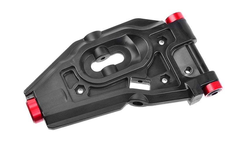 00180-532 - HDA Suspension Arm Insert, Outer, Spacer 1.5mm,  Aluminum, Red (2pcs), Kagama