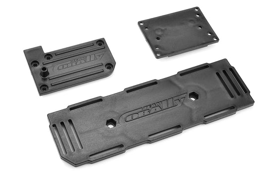00180-646 - Battery - ESC Holder Plate - Receiver Box Cover - Composite - 1 Set