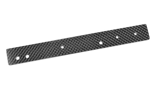 00180-677 - Chassis Stiffener Sheet - XTR - Rear - Graphite 3mm - 1 Pc