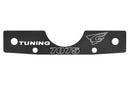00180-681 - Suspension Arm Mount - RF - Swiss Made 7075 T6 - 3mm - Hard Anodized - Black - Made In Italy