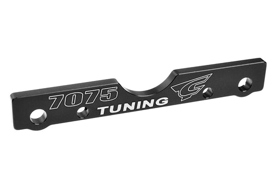 00180-682 - Suspension Arm Mount - FR - Swiss Made 7075 T6 - 3mm - Hard Anodized - Black - Made In Italy