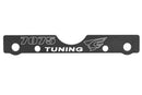 00180-682 - Suspension Arm Mount - FR - Swiss Made 7075 T6 - 3mm - Hard Anodized - Black - Made In Italy