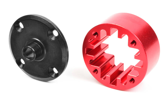 00180-686 - Center Diff Case - 35mm - Aluminium Center/Steel Flange - 1 pc, fits all 1/8 Models, Kagama