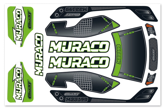 00180-706 - Body Decal Sheet  - Muraco XP 6S - 1 pc