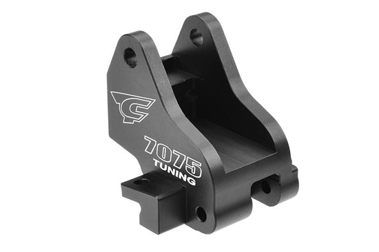 00180-828 - Chassis Brace Holder, Shock Tower Stiffener, Rear, Swiss Made 7075 T6, Black, Made in Italy