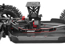 00180-830 - Chassis Stiffener - XTR - Center - Swiss Made 7075 T6 Aluminum - 3mm - Hard Anodized - Black