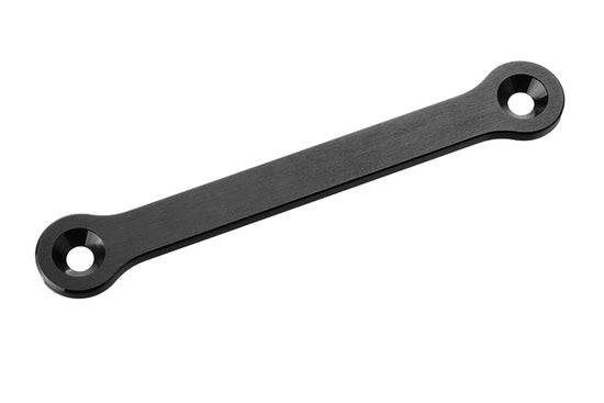 00180-831 - Steering Rack - Dual Stiffener - Swiss Made 7075 T6 Aluminum - 2mm - Hard Anodized - Black