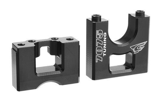00180-832 - Center Diff Bulkhead, Swiss Made 7075 T6, Black, Made in Italy
