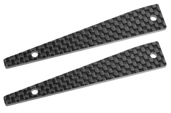 00180-842 - Suspension Arm Stiffener, Upper Front, Left/Right, Graphite 2mm (2pcs)