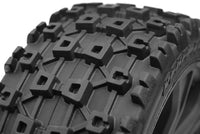 00180-856 - Asuga XLR Off-Road Low Profile Tires Glued on Black 1 pair