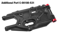 00180-860 - Suspension Arm HDA-3 , Lower, Rear- Composite
