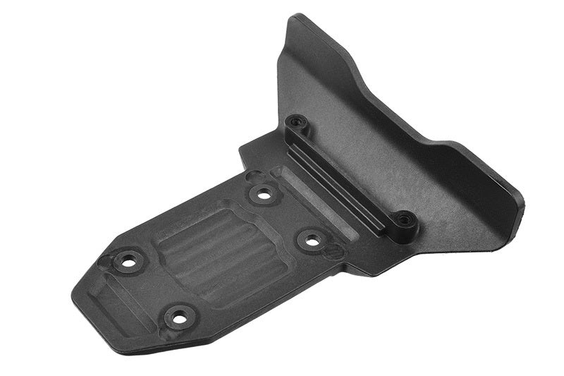 00180-879 - Bumper with Integrated Skid Plate, Rear, Composite