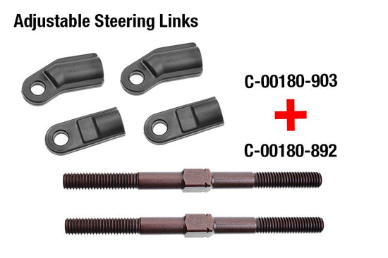 00180-892 - Turnbuckle, M5, 70mm, S2 Springsteel (2pcs)