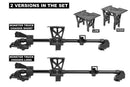 00180-910 - Chassis Brace Kit - Xtreme - Fits all Corally 1/8 Monster Truck Models - 1 Set