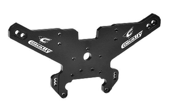 00180-955 - Shock Tower, MT-G2, Rear, 5mm, Aluminum, Black, 1pc, Kagama