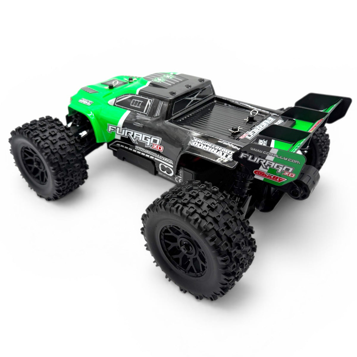 00230-G - Furago XD 4WD 2S Small Scale, RTR Monster Truck, Green