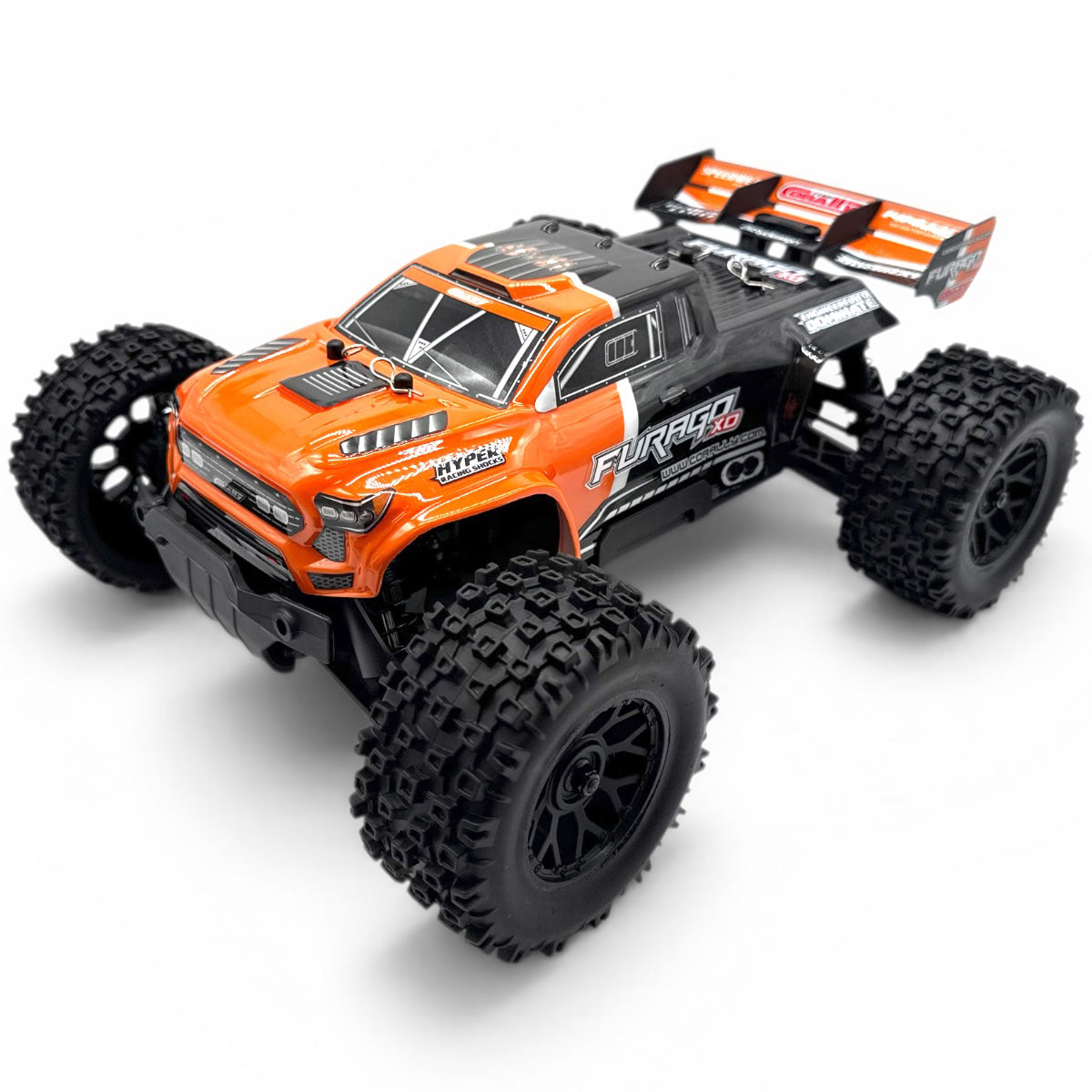 00230-O - Furago XD 4WD 2S Small Scale, RTR Monster Truck, Orange