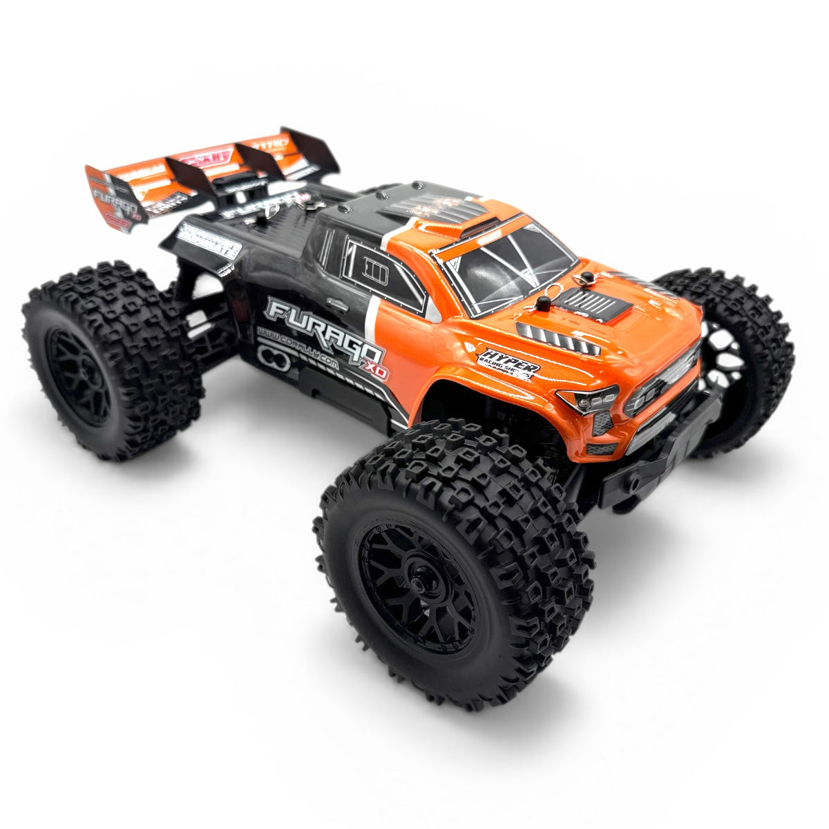 00230-O - Furago XD 4WD 2S Small Scale, RTR Monster Truck, Orange
