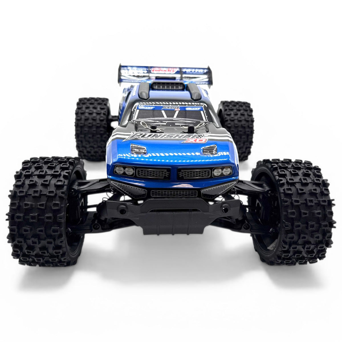 00231-B - Punisher XD 4WD 2S Small Scale, RTR Monster Truck, Blue