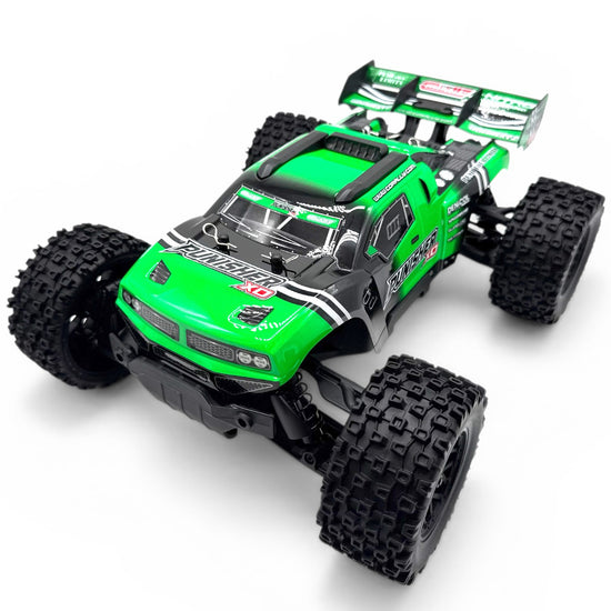 00231-G - Punisher XD 4WD 2S Small Scale, RTR Monster Truck, Green
