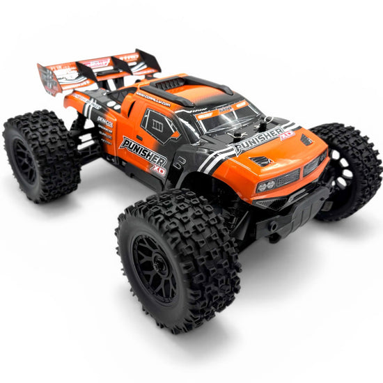 00231-O - Punisher XD 4WD 2S Small Scale, RTR Monster Truck, Orange