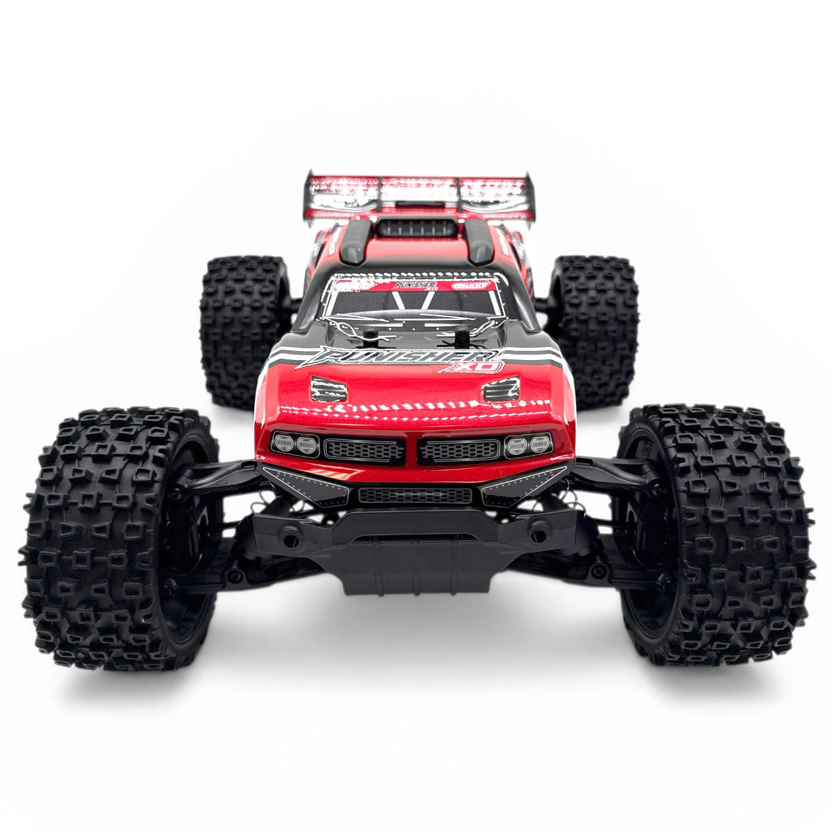 00231-R - Punisher XD 4WD 2S Small Scale, RTR Monster Truck, Red