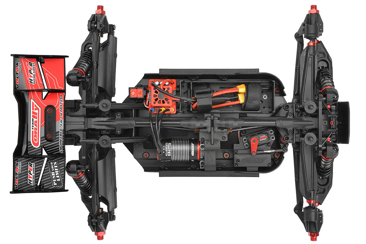 00274-R - Kagama XP 6S Monster Truck, RTR Version, Red