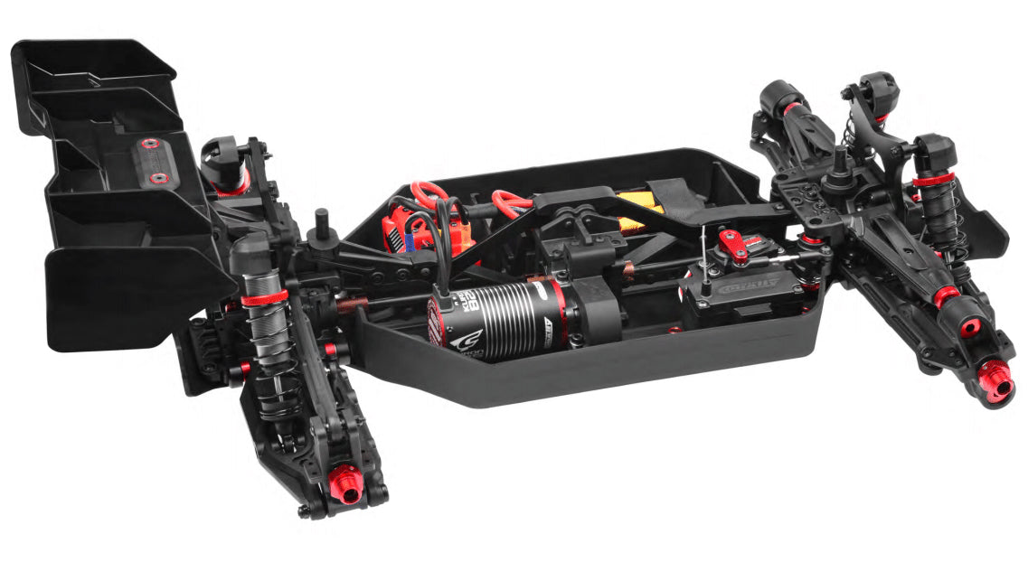 00288-R - Asuga XLR 6S RTR Racing Buggy - Red, Large Scale
