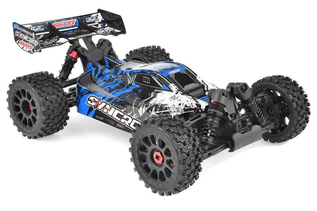 00289-B - Syncro 2WD 1/8 3-4S Brushless Off Road Buggy, RTR, Blue