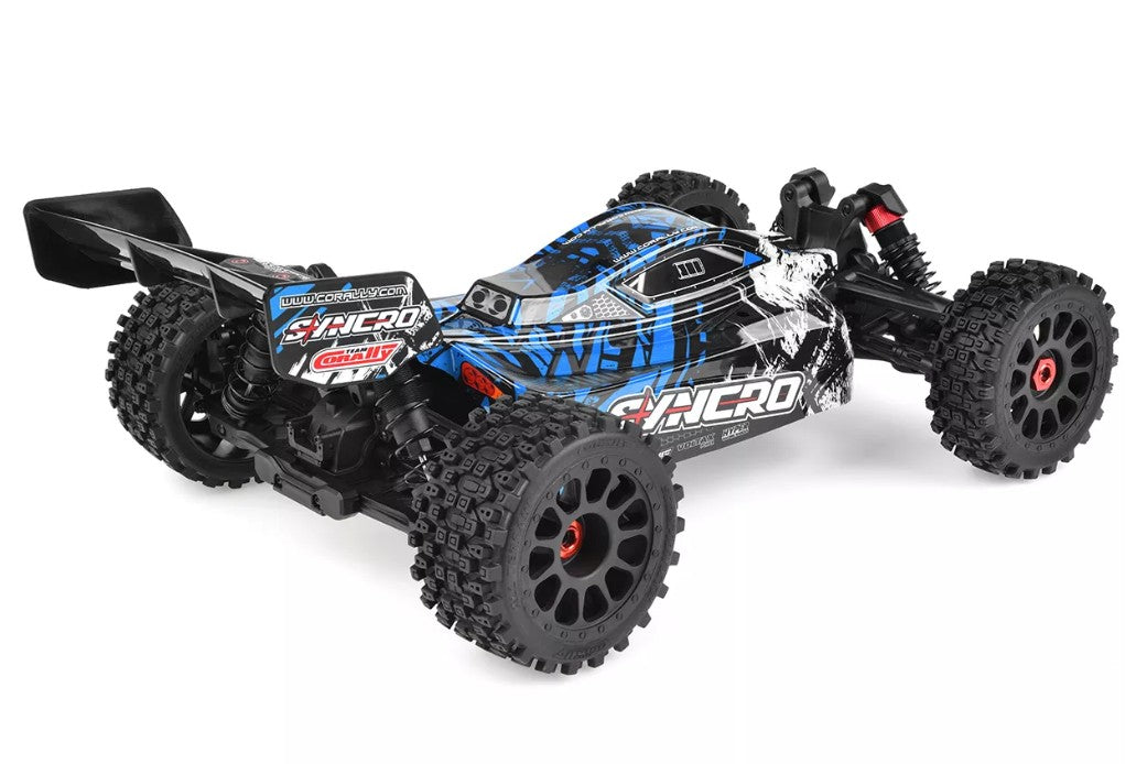 00289-B - Syncro 2WD 1/8 3-4S Brushless Off Road Buggy, RTR, Blue