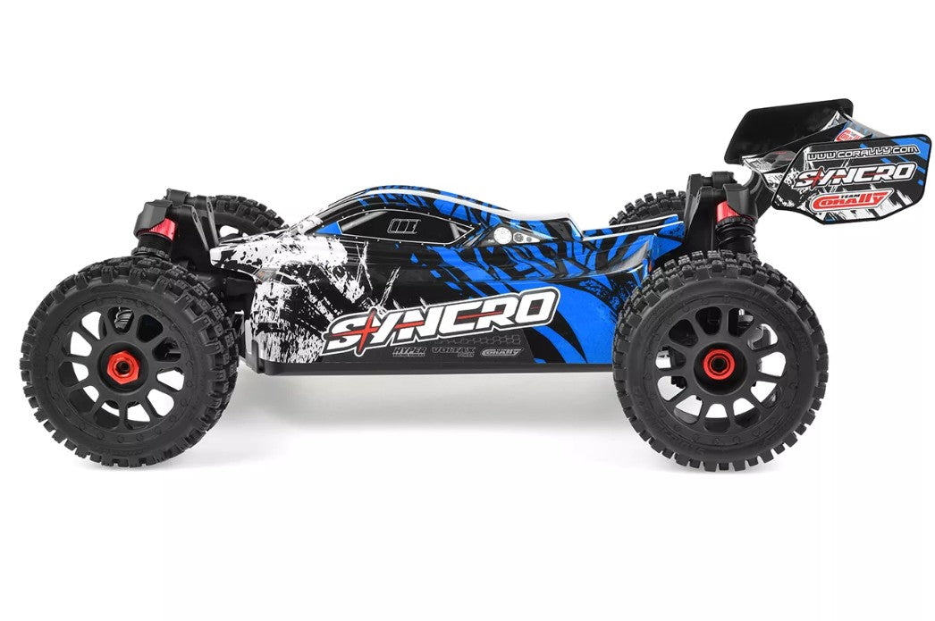 00289-B - Syncro 2WD 1/8 3-4S Brushless Off Road Buggy, RTR, Blue