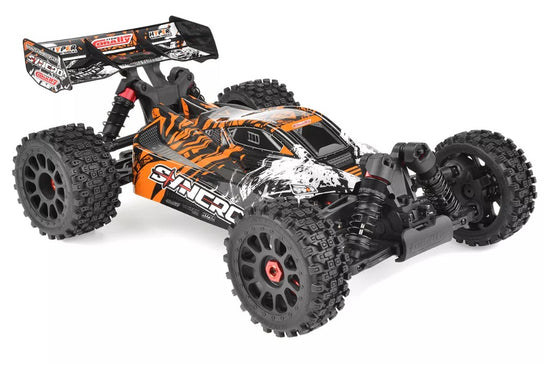 00289-O - Syncro 2WD 1/8 3-4S Brushless Off Road Buggy, RTR, Orange