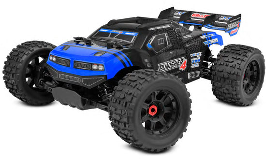 00292-B - Punisher 4S Monster Truck RTR Version, Blue