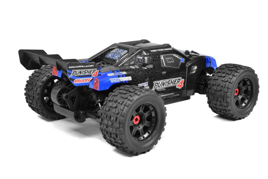 00292-B - Punisher 4S Monster Truck RTR Version, Blue