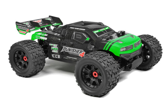 00292-G - Punisher 4S Monster Truck RTR Version, Green
