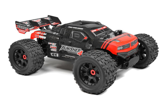 00292-R - Punisher 4S Monster Truck RTR Version, Red