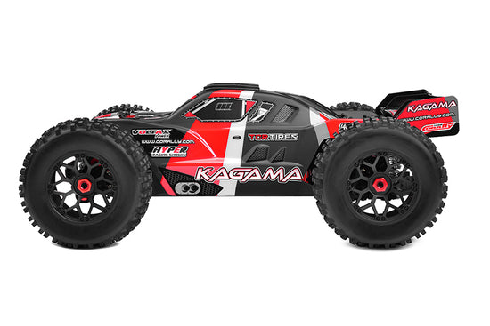 00474-R - Kagama XP 6S Monster Truck, Roller Chassis Version, Red