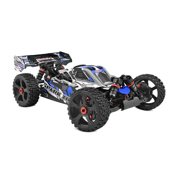 00485-B - Spark XB6 1/8 6S Basher Buggy, ROLLER, Blue