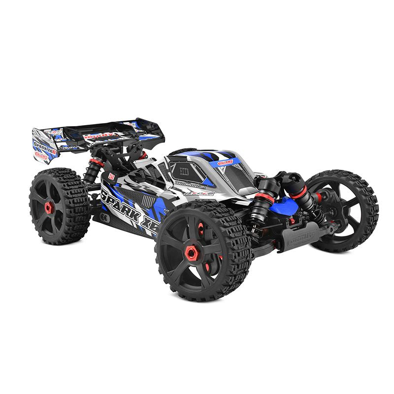 00485-B - Spark XB6 1/8 6S Basher Buggy, ROLLER, Blue